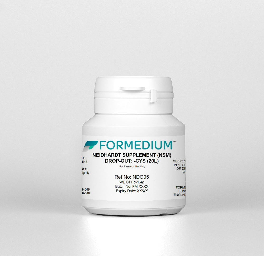 Neidhardt Supplement Mixture Single Drop Outs