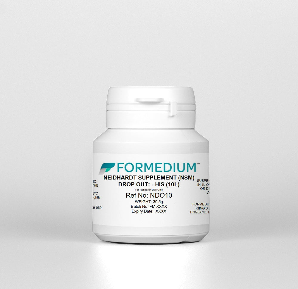 Neidhardt Supplement Mixture Single Drop Outs