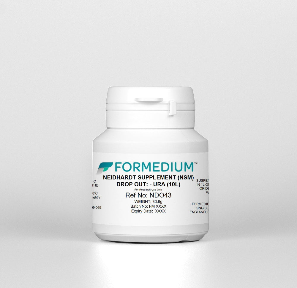 Neidhardt Supplement Mixture Single Drop Outs