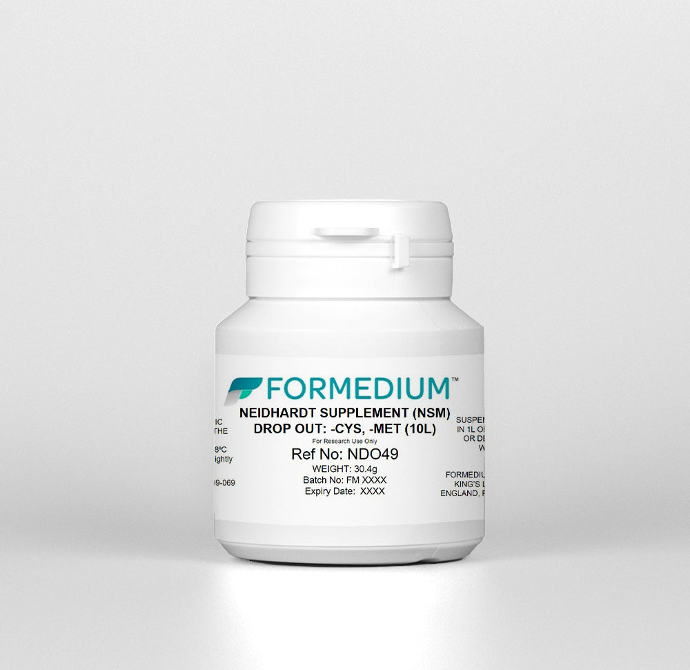 Neidhardt Supplement Mixture Double Drop Outs