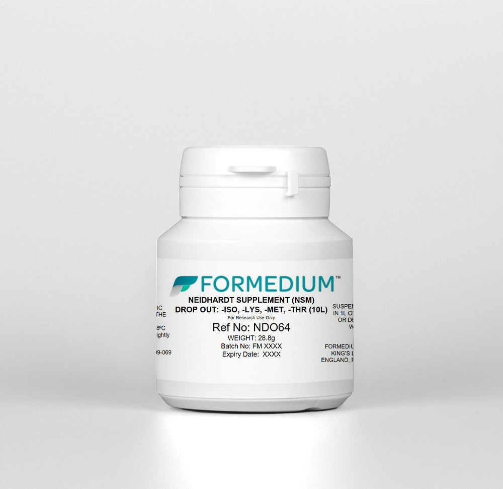 Neidhardt Supplement Mixture Quadruple Drop Outs