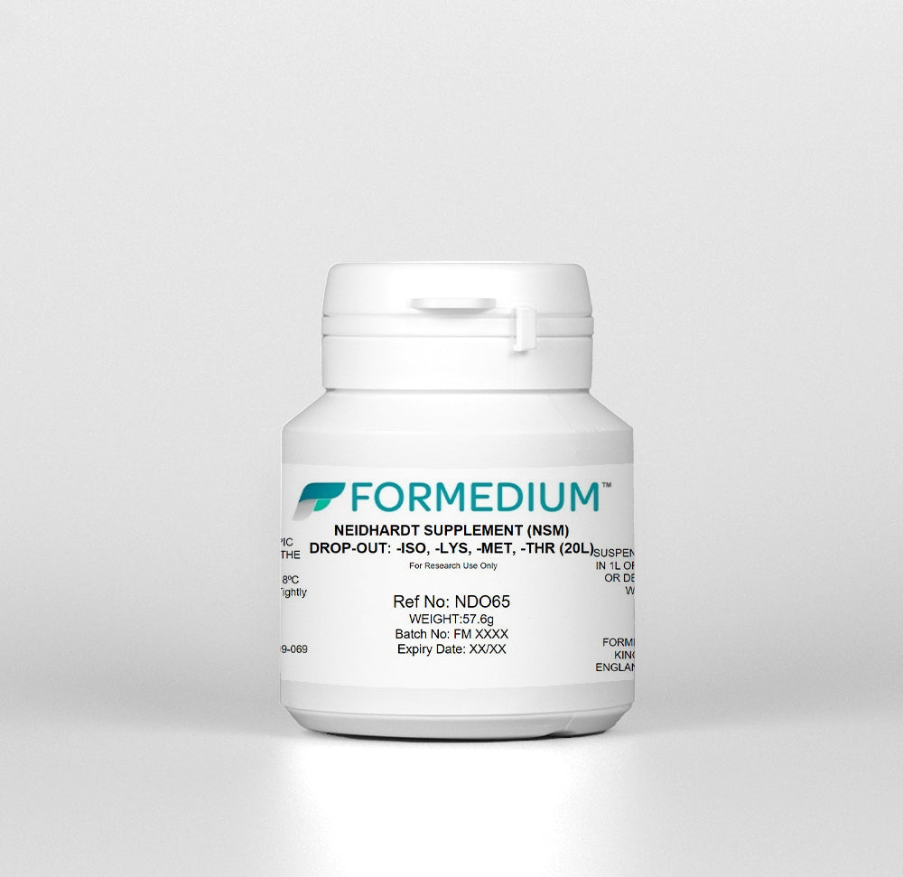 Neidhardt Supplement Mixture Quadruple Drop Outs