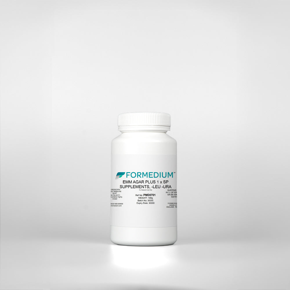 EMM Agar plus 1 x SP Supplements, -Leu, -Ura