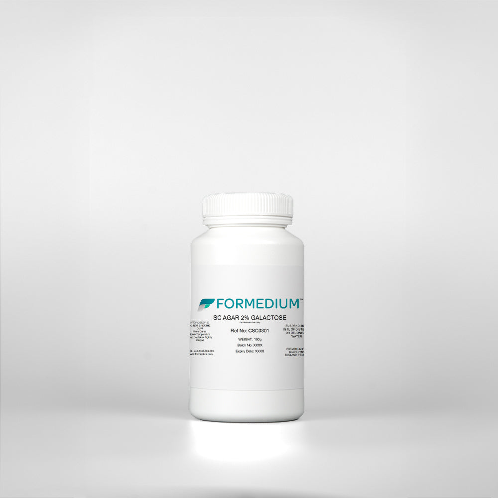 SC Agar / 2% Galactose