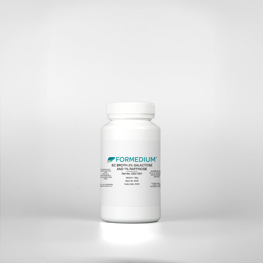 SC Broth / 2% Galactose / 1% Raffinose