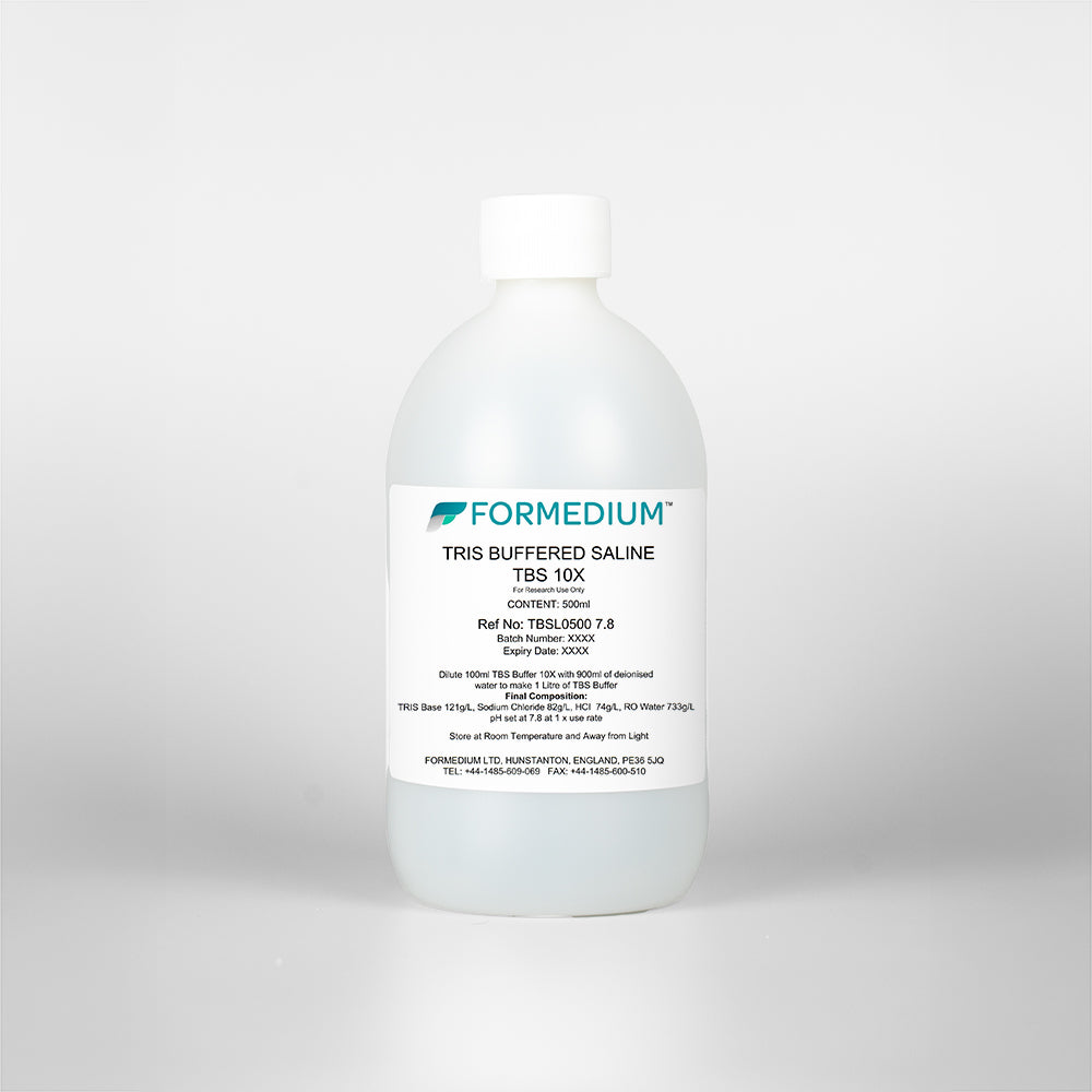 TBS Buffered Saline 10X, pH 7.8