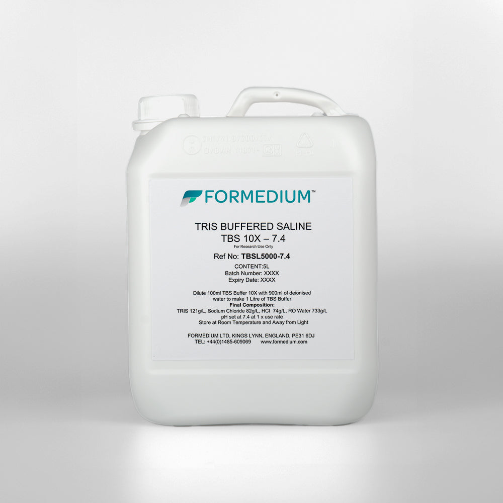 TBS Buffered Saline 10X, pH 7.4