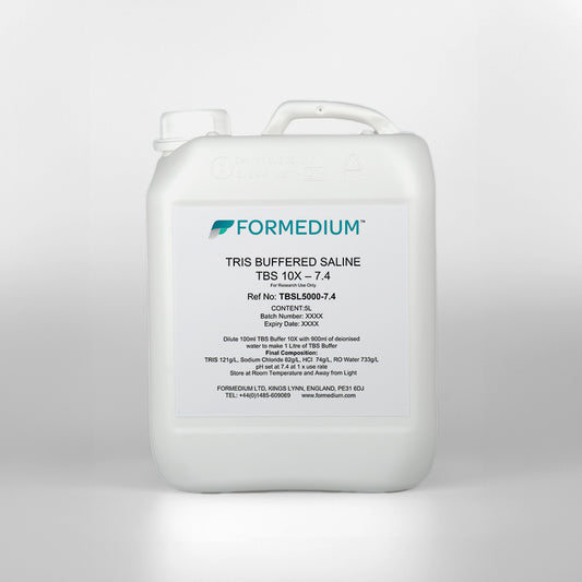 TBS Buffered Saline 10X, pH 7.4