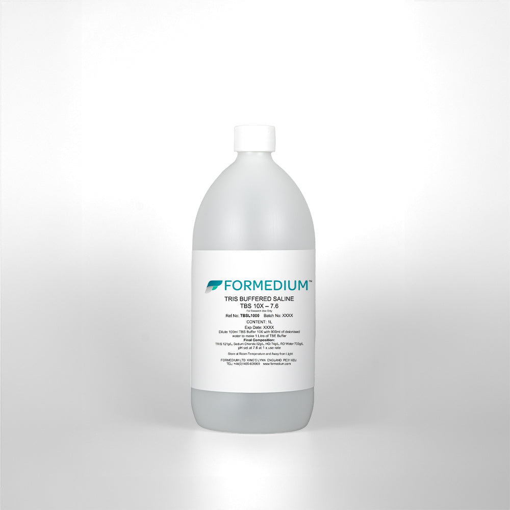 TBS Buffered Saline 10X, pH 7.6