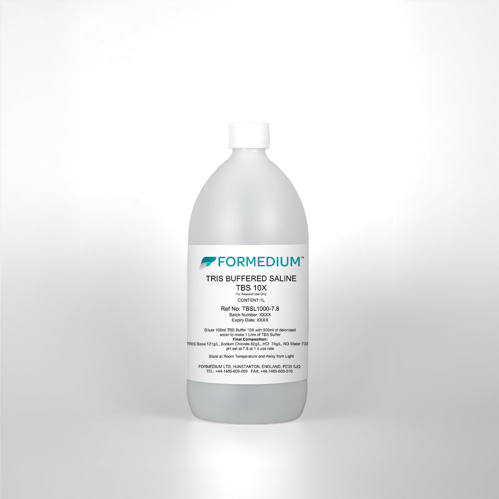 TBS Buffered Saline 10X, pH 7.8