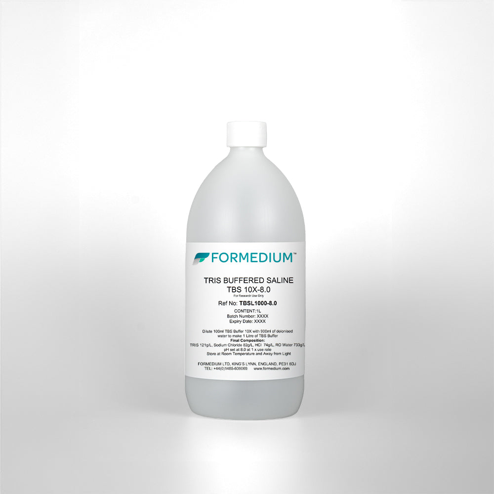 TBS Buffered Saline 10X, pH 8