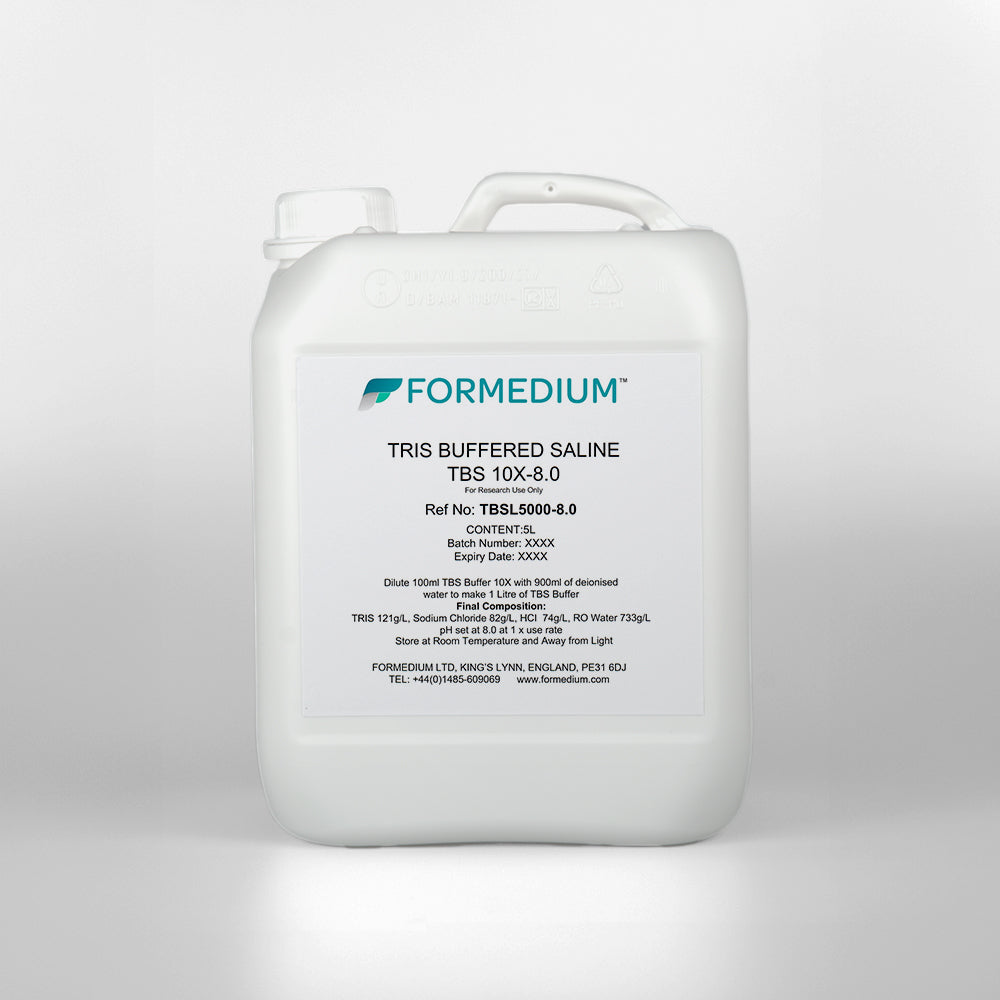 TBS Buffered Saline 10X, pH 8