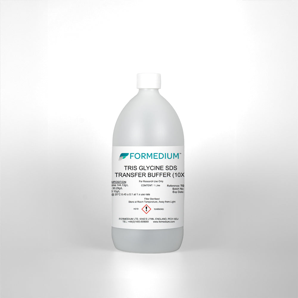 Transfer Buffer Tris Glycine SDS Transfer Buffer 10X – Formedium