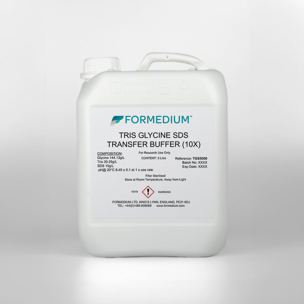 Transfer Buffer Tris Glycine SDS Transfer Buffer 10X – Formedium