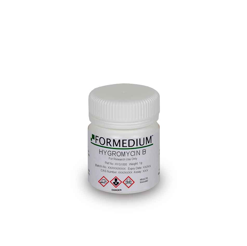 Hygromycin B Powder Antibiotics, Biochemicals, Liquid Buffers