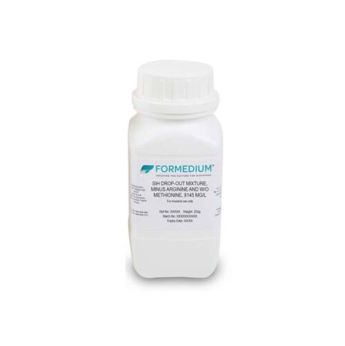 SIH drop-out mixture, minus Arginine and w/o Methionine, 8145 mg/l